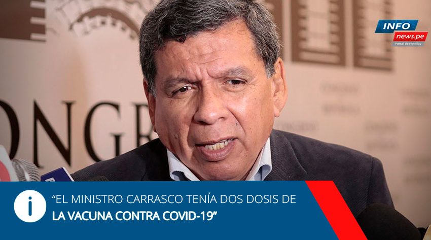  Hernando Cevallos informó que el ministro de Defensa tenía dos dosis de la vacuna contra COVID-19