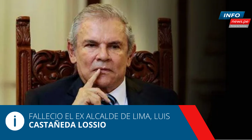 Falleció el ex alcalde de Lima, Luis Castañeda Lossio